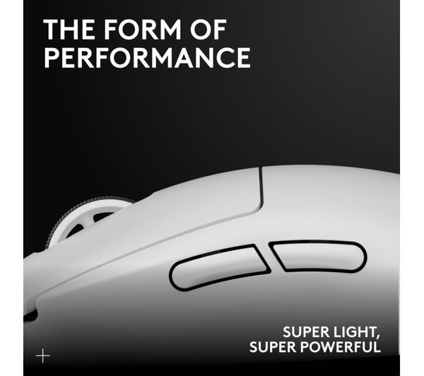 LOGITECH PRO X Superlight 2 Wireless Optical Gaming Mouse - White