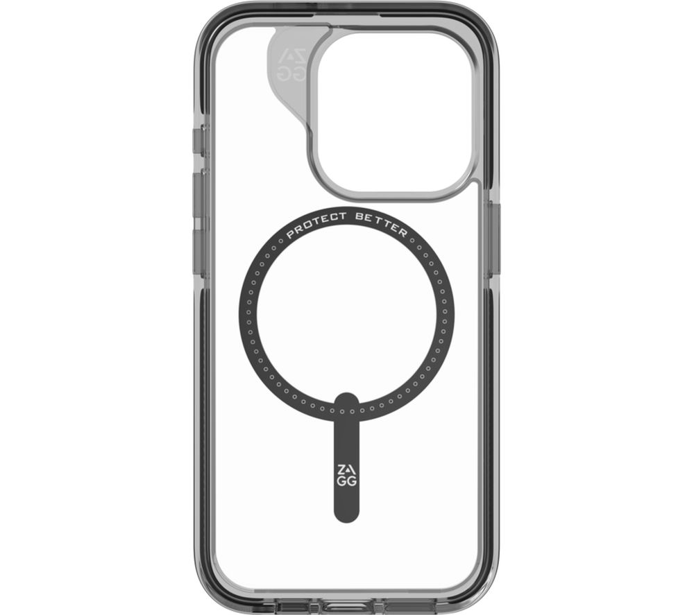 Santa Cruz Snap iPhone 15 Pro Case - Clear & Black
