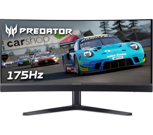 Acer Predator X34vbmiiphuzx Wide Quad Hd 34 Curved Oled Gaming Monitor Black