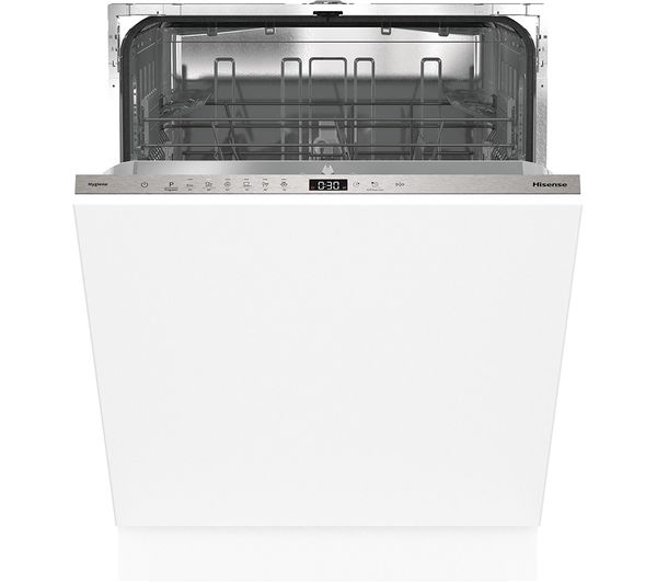 Hisense Hv642e90uk Full Size Fully Integrated Dishwasher White