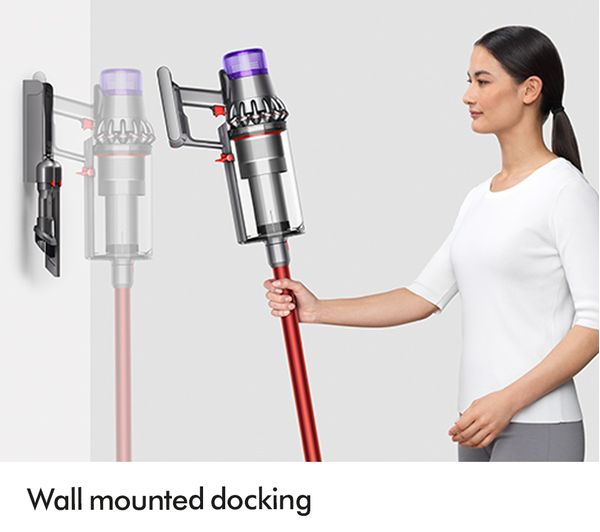 DYSON V11 Extra Cordless Vacuum Cleaner - Red & Purple - 476597-01