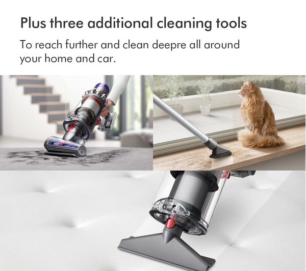 DYSON V11 Extra Cordless Vacuum Cleaner - Red & Purple - 476597-01