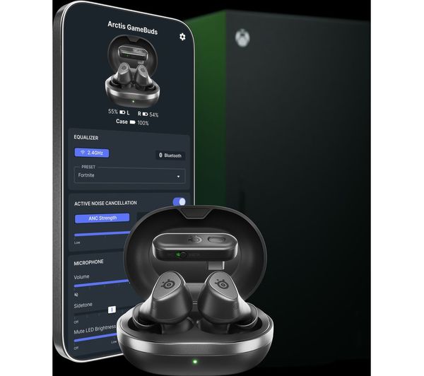 STEELSERIES Arctis GameBuds Wireless Noise-Cancelling Gaming