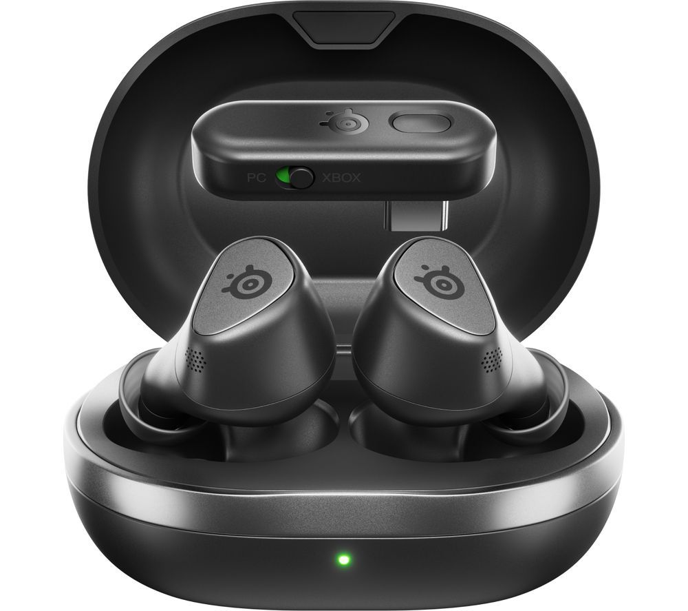  Arctis GameBuds Wireless Noise-Cancelling Gaming Earbuds for Xbox - Black