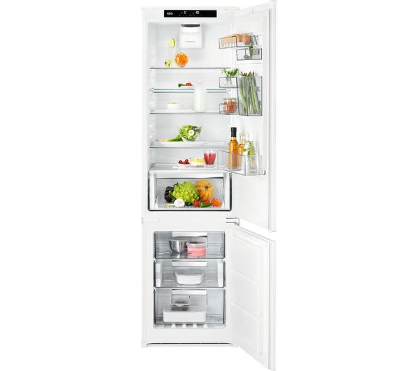 AEG SCE819E5TS Integrated 70/30 Fridge Freezer - Sliding Hinge
