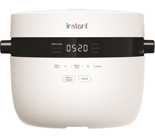 INSTANT Rice Cooker & Steamer - White