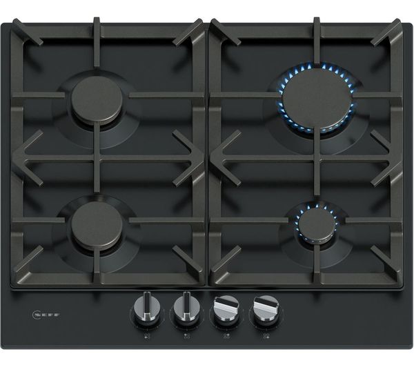 NEFF N70 T26CIP8S0 60 cm Gas Hob - Black