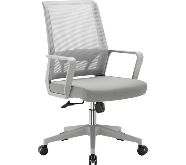 TTAP Cambridge Mesh Tilting Operator Chair - Grey