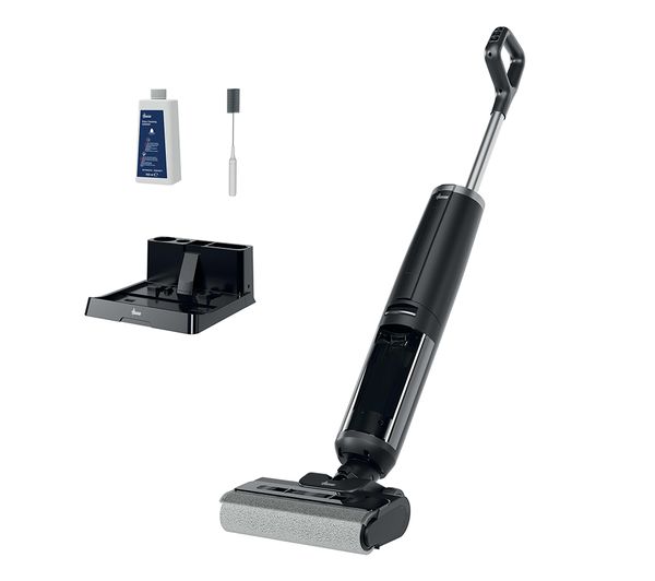 HOOVER HW3 Turbo Clean Upright 2-in-1 Wet & Dry Hard Floor Cleaner - Black & Silver