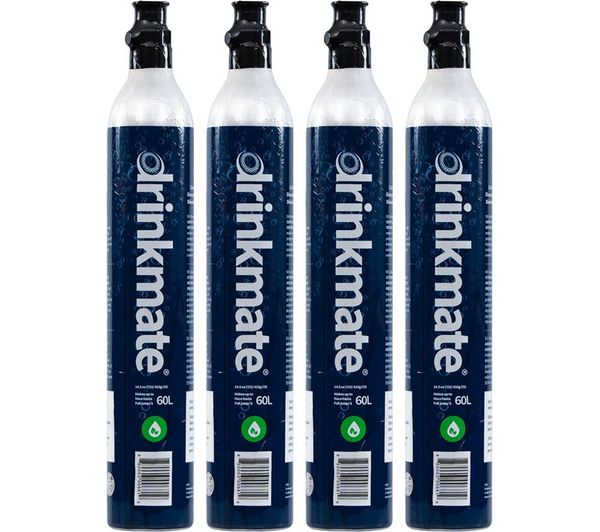 Drinkmate 60 Litre Co2 Refill Cylinders Pack Of 4