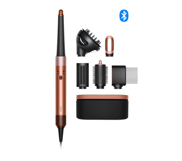 Dyson Airwrap Id Curlycoily Multi Styler Dryer Amber Silk Pink Champagne