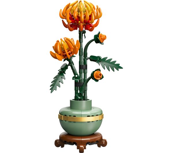 An image of LEGO Botanicals 10368 Chrysanthemum Set for Adults