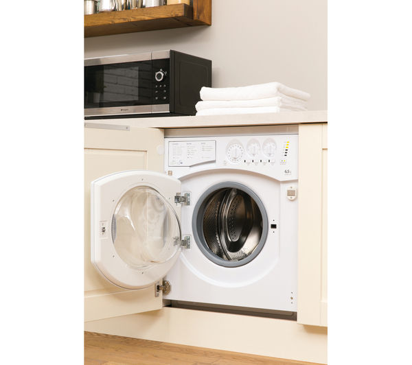 Buy HOTPOINT Aquarius BHWD129/1 Integrated Washer Dryer | Free Delivery ...