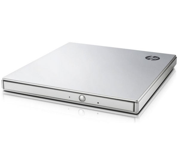55706 HP DVD600s External Slimline USB DVD Writer Silver Currys