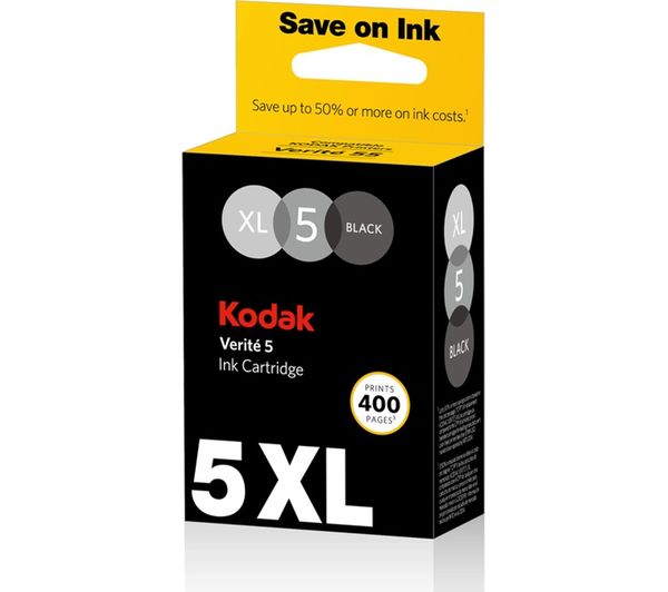 KODAK Verite 5XL Black Ink Cartridge, Black