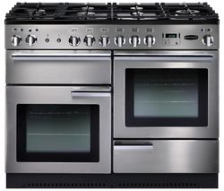 RANGEMASTER Professional+ 110 Gas Range Cooker - Stainless Steel