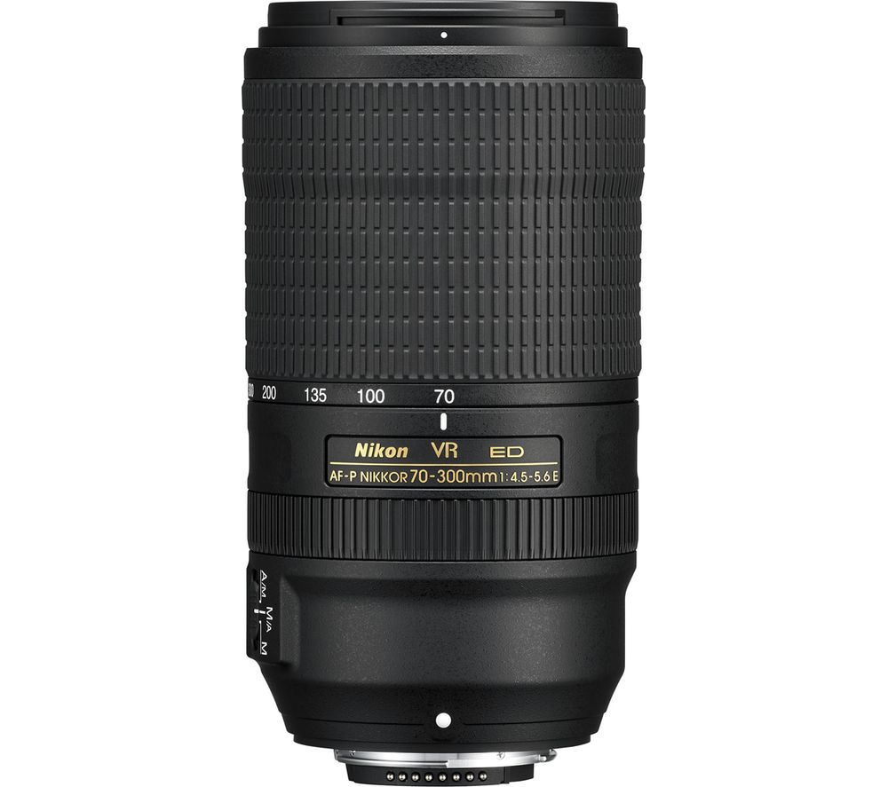 NIKON AF-P NIKKOR 70-300 mm f/4.5-5.6E ED VR Telephoto Zoom Lens