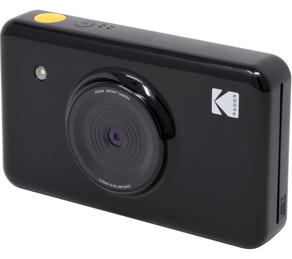 KODAK Mini Shot KODMSB Instant Camera - Black, Black
