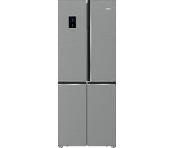 BEKO GNE480E20FX Fridge Freezer - Stainless Steel
