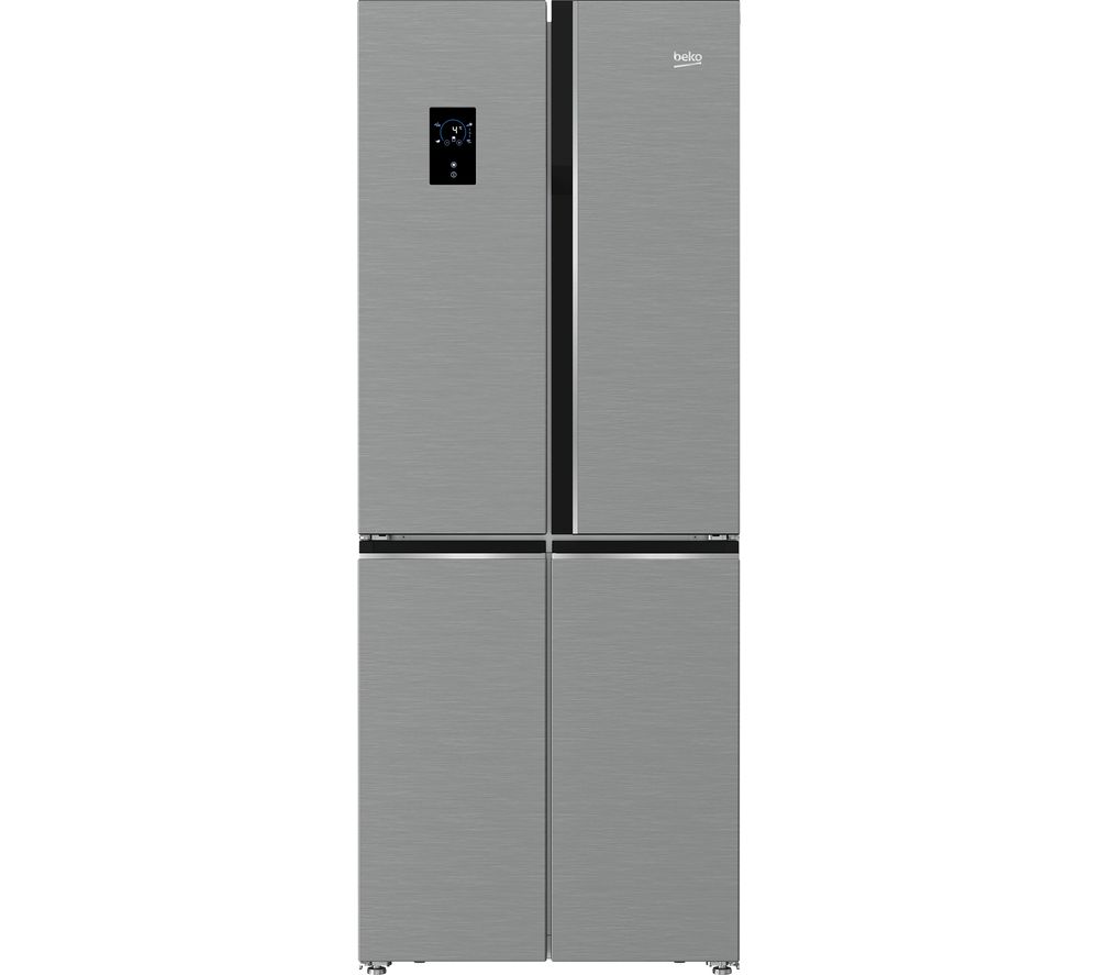 BEKO Slim American Style Fridge Freezer GNE480E20FX Reviews