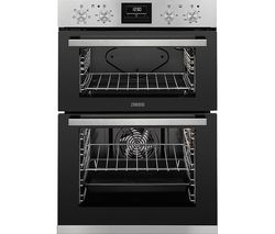 ZANUSSI ZOD35660XK Electric Double Oven - Black & Stainless Steel