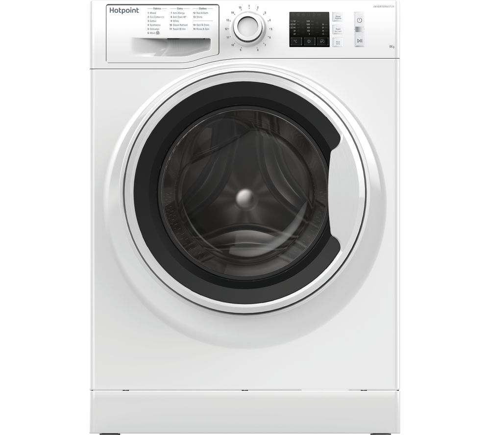 HOTPOINT NM10 844 WW UK 8 kg 1400 Spin Washing Machine Review