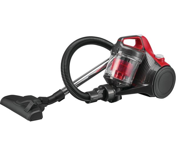 C700VC18 Cylinder Bagless Vacuum Cleaner - Red & Grey