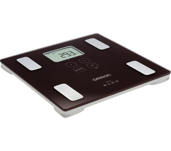 Buy OMRON BF214 Electronic Scales Brown Free Delivery Currys