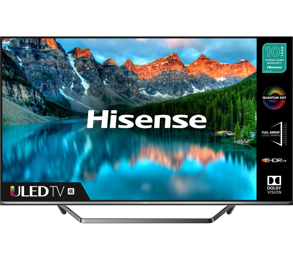 Buy Hisense 65u7qftuk 65 Smart 4k Ultra Hd Hdr Qled Tv With Amazon Alexa Free Delivery Currys