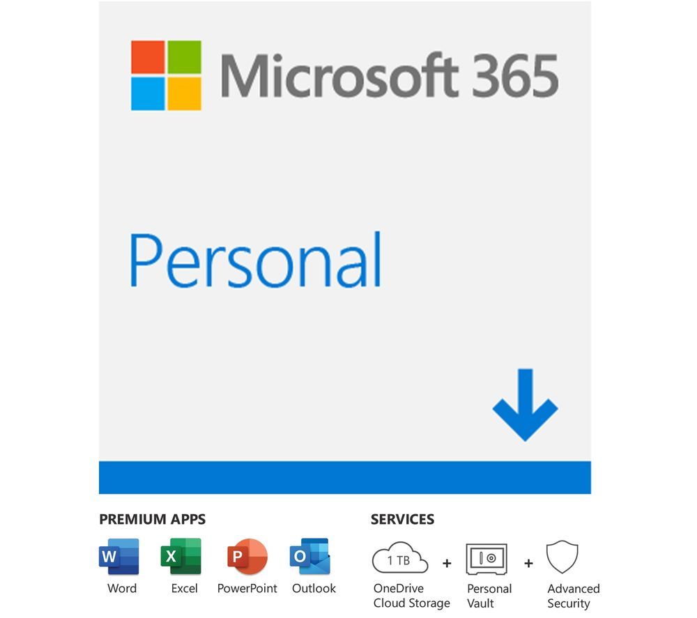 MICROSOFT 365 Personal - 1 year for 1 user (download)