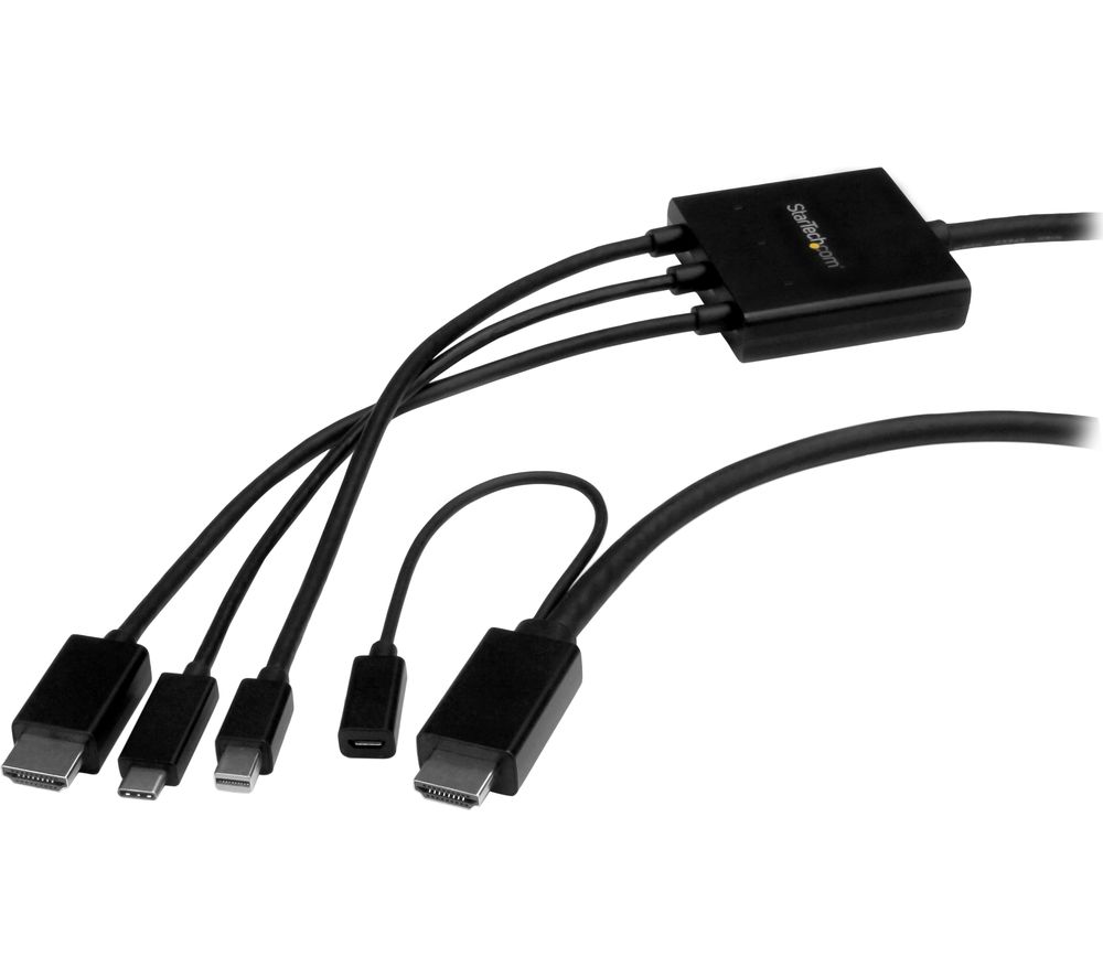 STARTECH CMDPHD2HD USB Type-C, HDMI & Mini DisplayPort to HDMI Adapter - 2 m