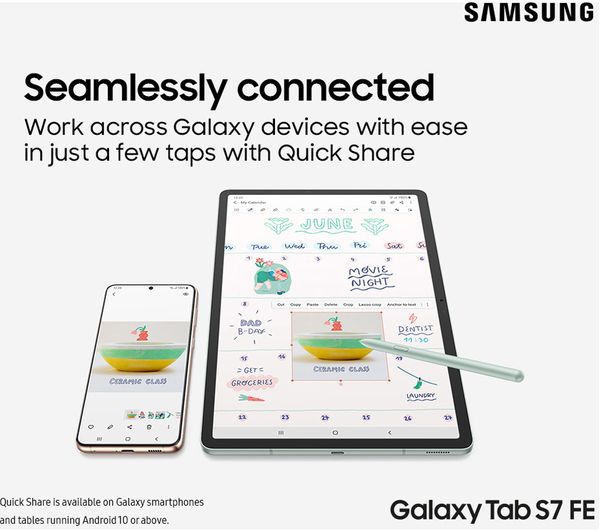 Infographic] An Up-Close Look at the Galaxy Tab S7