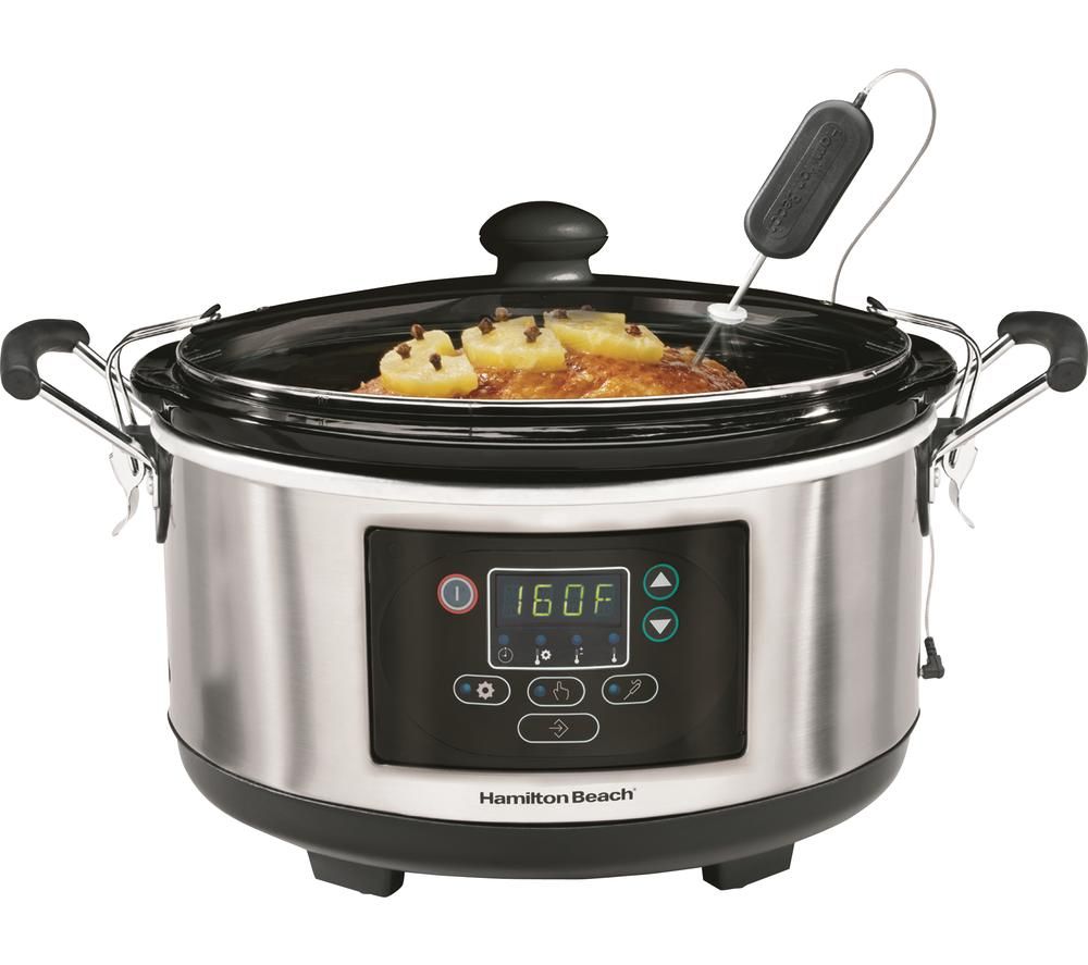 Buy HAMILTON BEACH Set 'N Forget 33956A-SAU Slow Cooker - Black ...