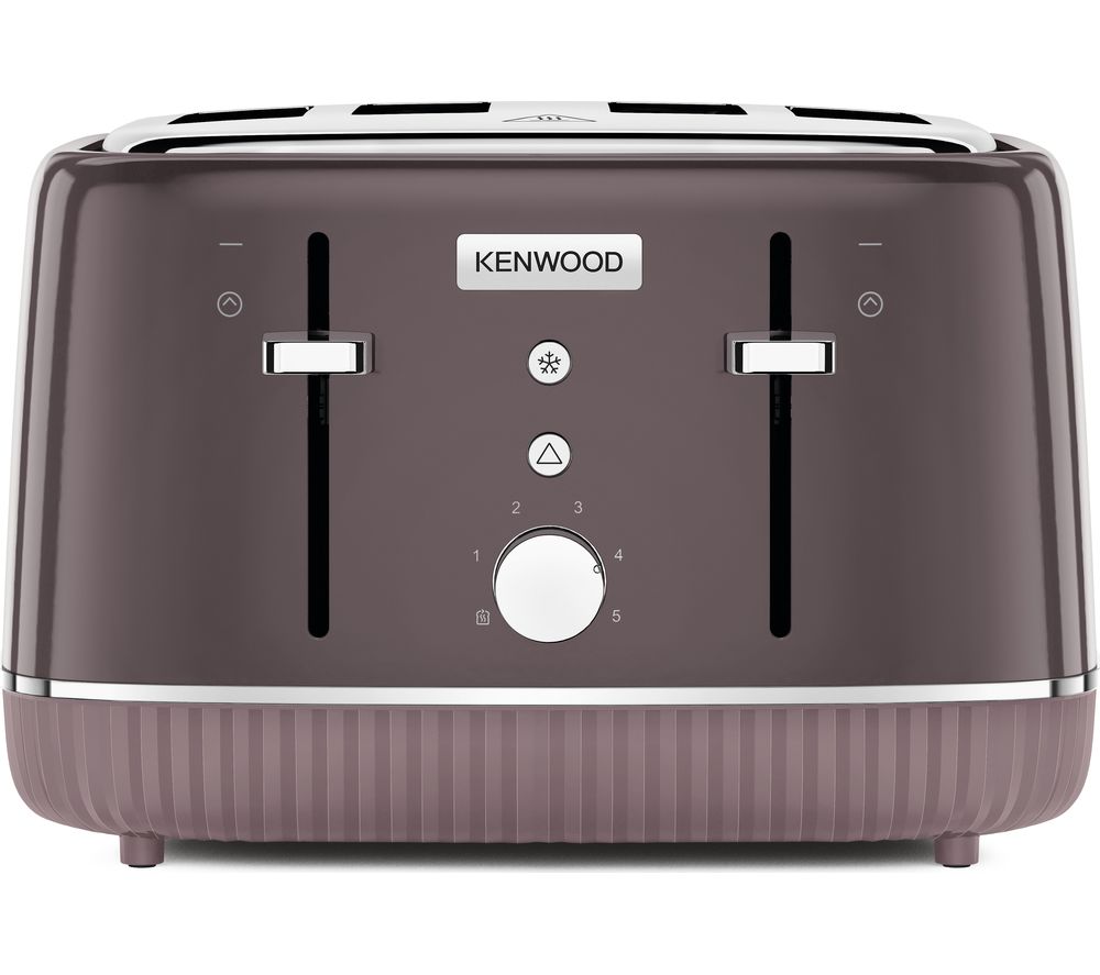 KENWOOD Elegancy TFP10.A0PU 4Slice Toaster Mulberry Purple Fast