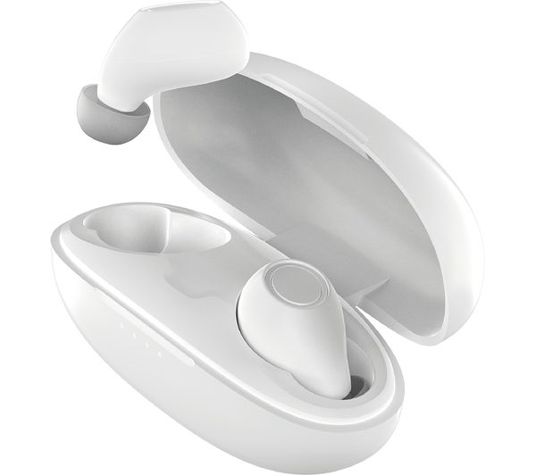MAJORITY Tru Bio Wireless Bluetooth Earbuds - White