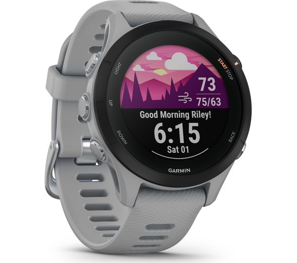 Garmin Forerunner 255s Sports Watch Powder Grey 41 Mm