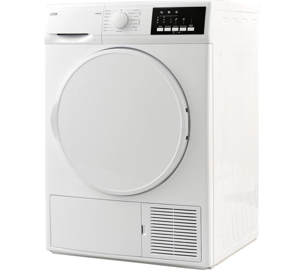 - LOGIK LHP8W23 8 kg Heat Pump Tumble Dryer - White - Currys Business