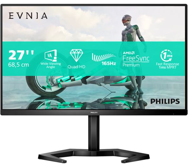 Evnia 27M1N3500LS Quad HD 27 VA LCD Gaming Monitor - Black | Simply ...