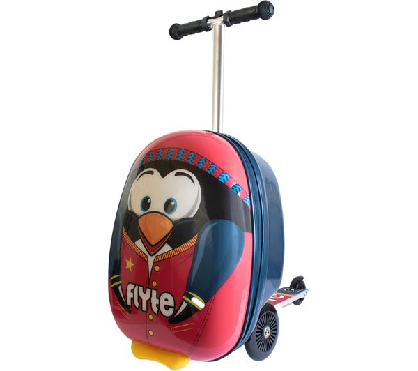 Image of FLYTE Midi 18" Suitcase Kick Scooter - Perry the Penguin