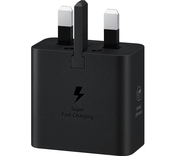 SAMSUNG SAMSUNG 25W Fast Charger, For USB devices, UK plug, USB Type-C port