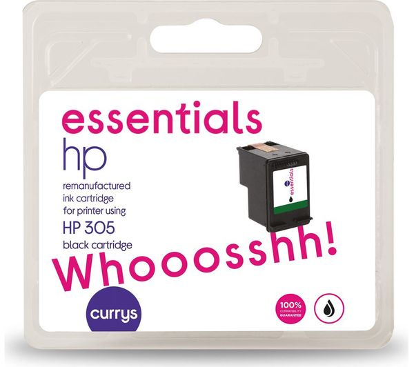 Essentials Hp 305 Black Ink Cartridge