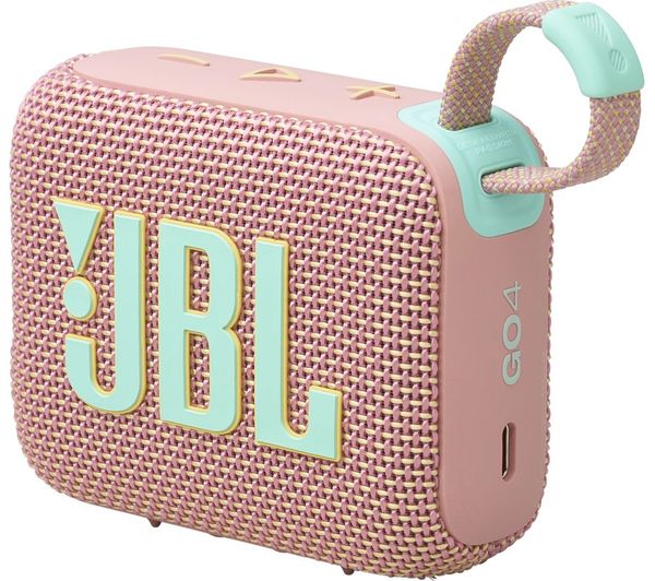 JBL Go 4 Portable Bluetooth Speaker - Pink