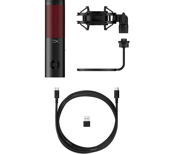 HYPERX QuadCast 2 USB Microphone - Black - 872V1AA - Currys Business