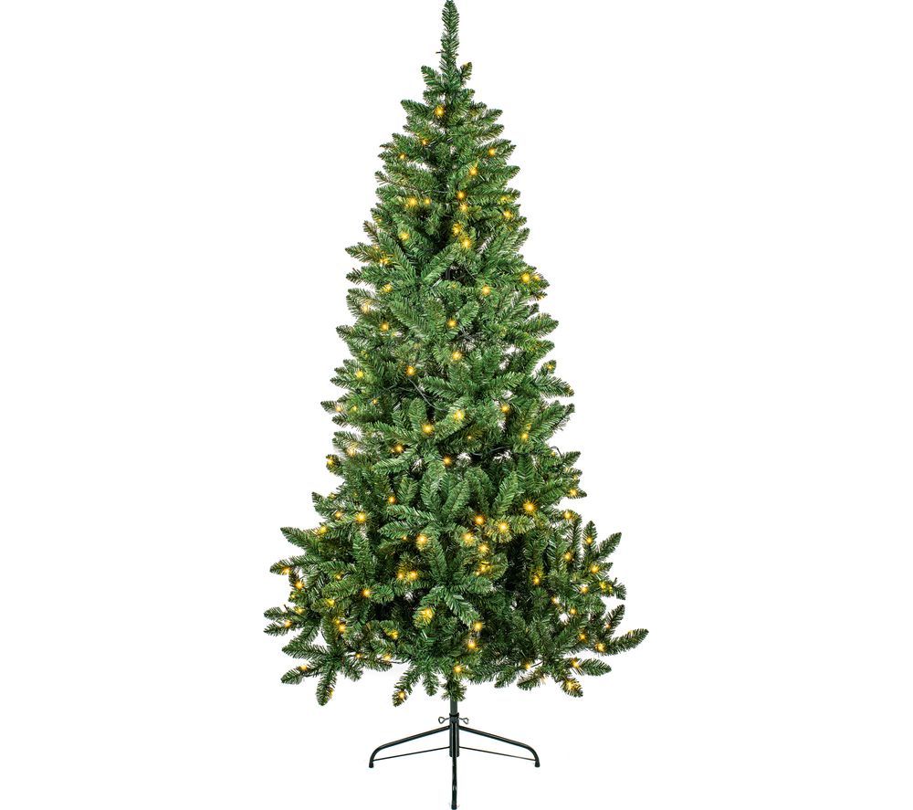 Pre-lit Douglas Fir Christmas Tree - 2.1 m / 6.9 ft