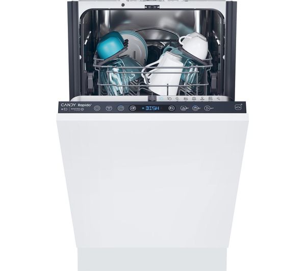 CANDY CI0C7SB0FA-80 Slimline Fully Integrated WiFi-enabled Dishwasher