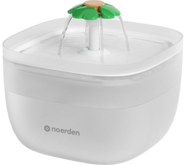 NOERDEN PawQuench Pet Water Fountain - White