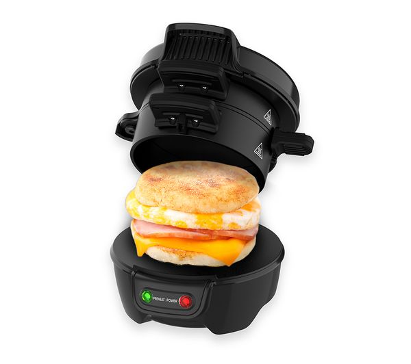 Drewcole Breakfast Sandwich Maker Black