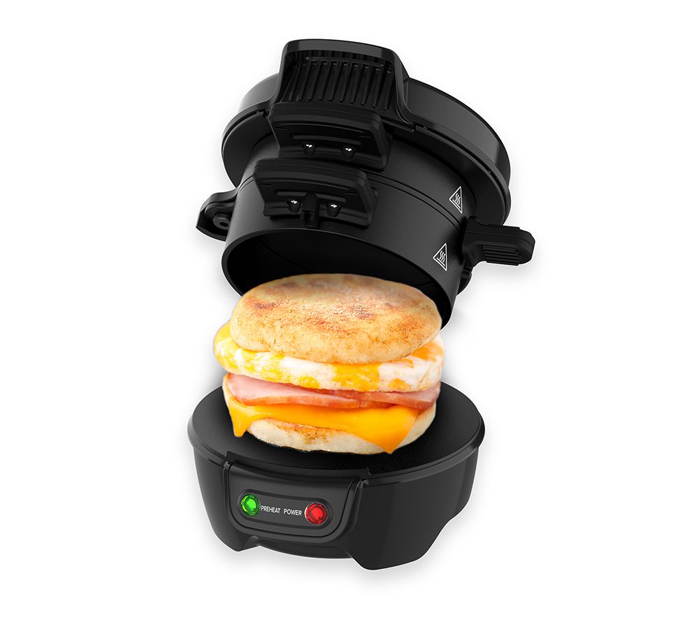 Breakfast Sandwich Maker - Black