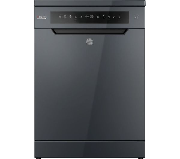 Hoover H Dish 500 Hf 4b7f0a 80 Full Size Wifi Enabled Dishwasher Anthracite