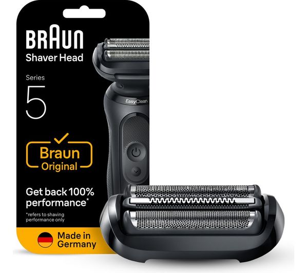 Braun Series 5 54b Electric Original Shaver Head Replacement Black